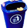 Cookie Monster trash