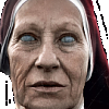 Creepy Blind Nun