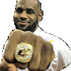 LeBron kiss the ring