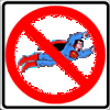 no caping sign