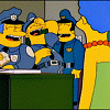the simpsons chief wiggum laugh group