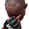 Cormier face palm