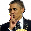 Barack Obama Shhhh