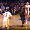 Lebron telling Lonzo what Lonzo is going to do