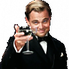 Leo Dicaprio cheers