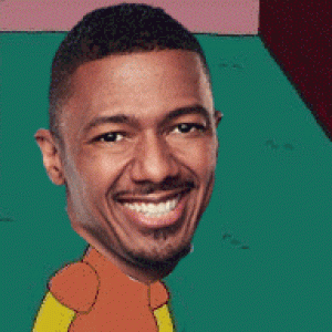 Nick Cannon Bart Simpson Cake 2 Gif