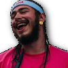 Post Malone laff