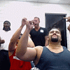 Rusev celebration