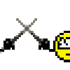 Sword fight, fencing