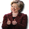 Hillary Thumbs Up