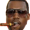 Kanye West Cigar
