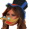 Melania Trump ducktales