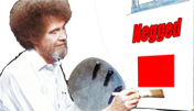 Bob Ross Paint Neg