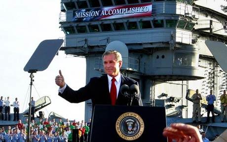 Bush Mission acomplised