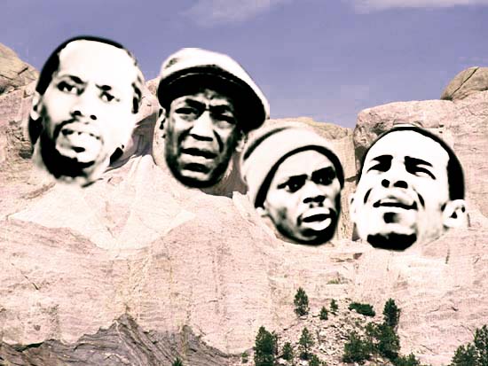 Confused Mt. Rushmore