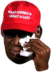 Dennis Rodman Crying c00n MAGA Hat AKA Crying c00nman