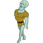 Handsome Squidward Standing