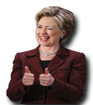 Hillary Thumbs Up