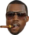 Kanye West Cigar