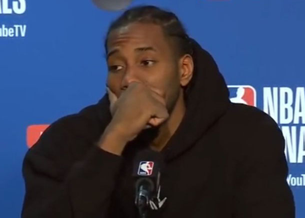 Kawhi Uninterested