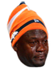 MJ Broncos cry