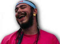 Post Malone laff