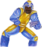 shaq mega man smaller