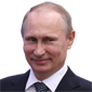 Smiling Putin