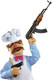 sweedish chef guns