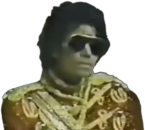 Unimpressed Michael Jackson